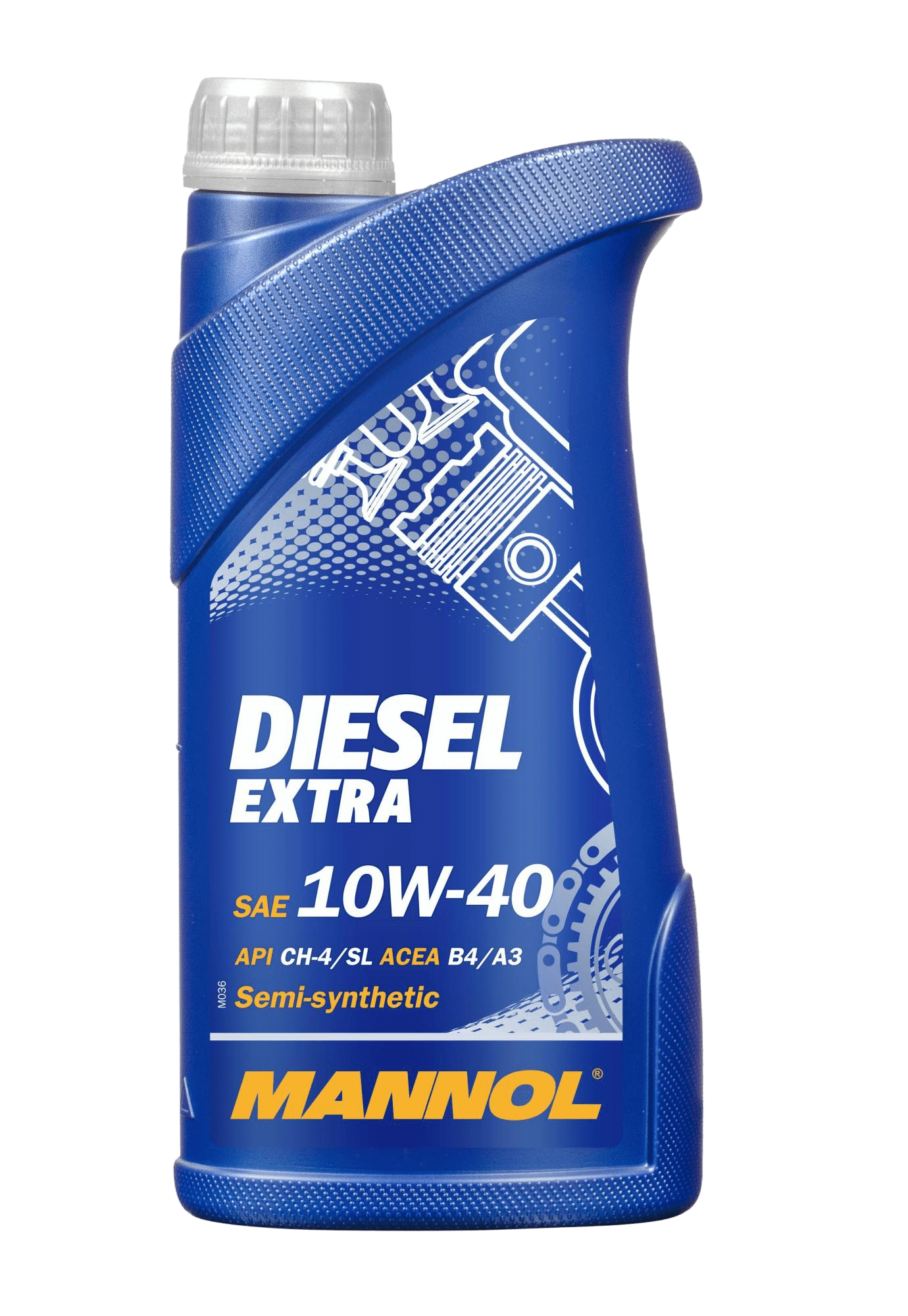 Моторное масло Mannol DIESEL EXTRA 10W-40, 1л (Mannol: MN7504-1)